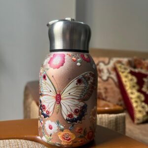 300ML স্টেইনলেস স্টিল ভ্যাকুয়াম ফ্লাস্ক ডাবল-লেয়ার ভ্যাকুয়াম থার্মস কাপ ১২ ঘণ্টা গরম বা ঠাণ্ডা